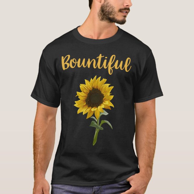 Sonnenblume - Schön T-Shirt (Vorderseite)