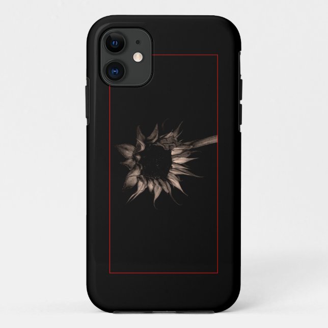 Sonnenblume - Schöne Coole Kunstmalerei Case-Mate iPhone Hülle (Rückseite)
