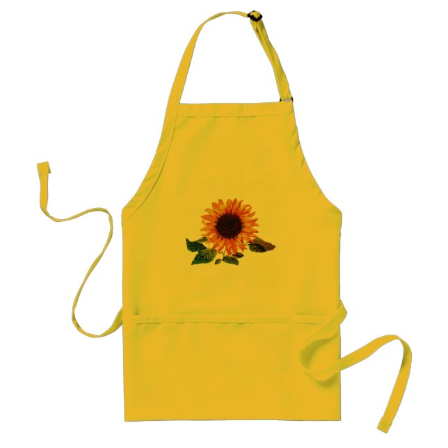 Sonnenblume Schürze (Vorne)
