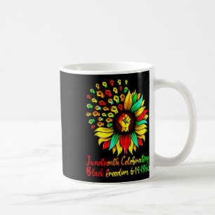 Sonnenblume Schwarze Freiheit 19 Juni 1865 Junetee Kaffeetasse