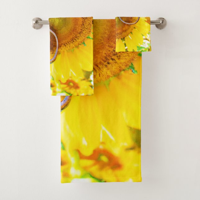 Sonnenblume Shades Chic Badhandtuch Set (Insitu)