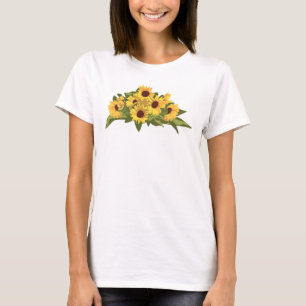 Sonnenblume-Shirt KRW Ladys T-Shirt