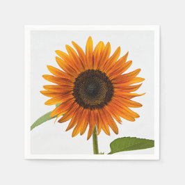 Sonnenblume Sommer Abend Serviette