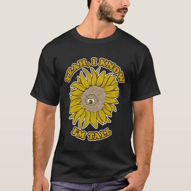 Sonnenblume Sonnenblume Große Person T - Shirt (Vorderseite)
