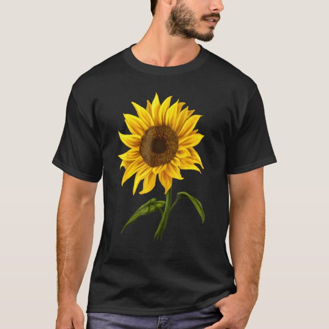 Sonnenblume Sonnenschein Blume Locarno T-Shirt (Vorderseite)