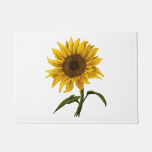 Sonnenblume Sonnenschein Blume Wasserfarben Fußmatte