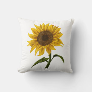 Sonnenblume Sonnenschein Blume Wasserfarben Kissen