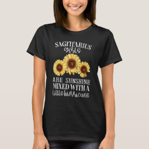 Sonnenblume Sonnenschein Schütze Spaß Sternzeichen T-Shirt