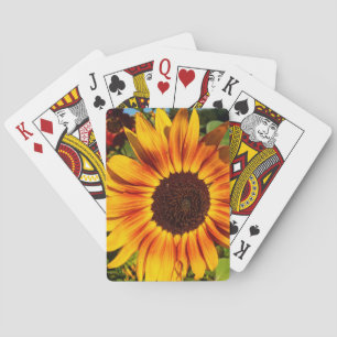 Sonnenblume Spielkarten