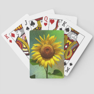 Sonnenblume Spielkarten
