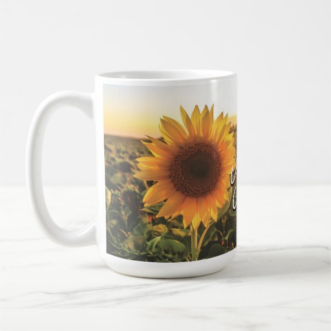 Sonnenblume Sunshine Kaffeetasse (Links)