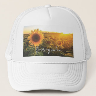 Sonnenblume Sunshine Truckerkappe