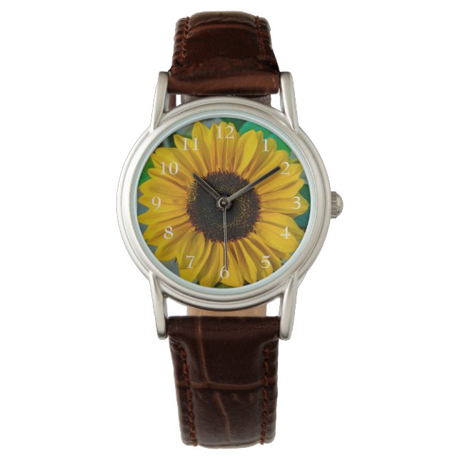 Sonnenblume Supreme Armbanduhr (Vorderseite)
