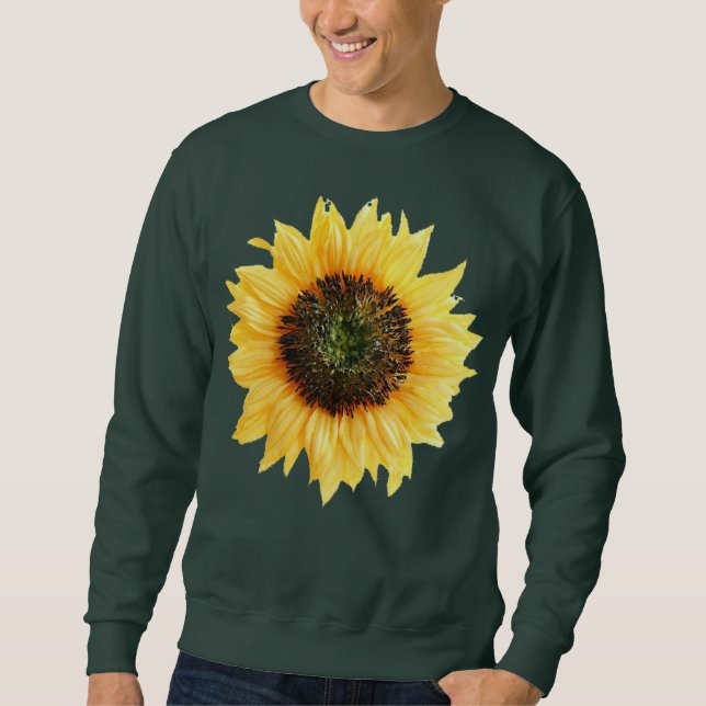 Sonnenblume Sweatshirt (Vorderseite)