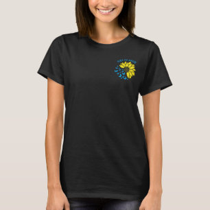 Sonnenblume Symbol des Friedens. Frieden für die U T-Shirt