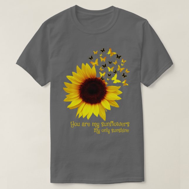 Sonnenblume T-Shirt (Design vorne)
