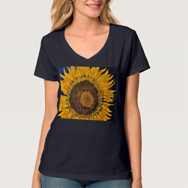 Sonnenblume T Shirt (Vorderseite)