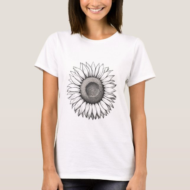 Sonnenblume T-Shirt (Vorderseite)