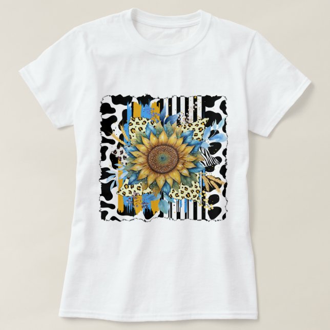 Sonnenblume T-Shirt (Design vorne)