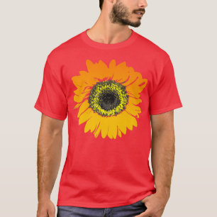 Sonnenblume T Shirt, Garten Glück Natur Sommer T-Shirt