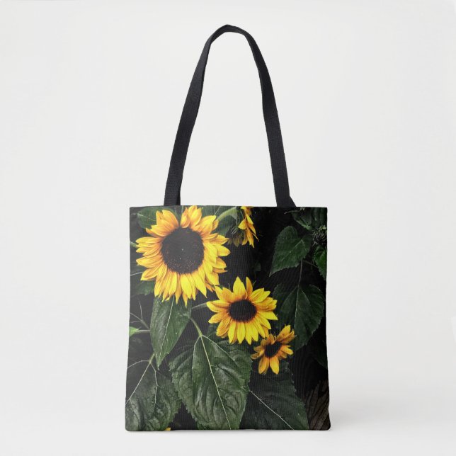 Sonnenblume-Tasche (Vorderseite)