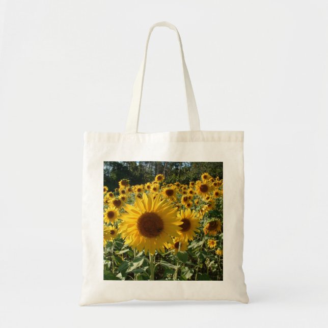 Sonnenblume-Tasche Tragetasche (Vorne)