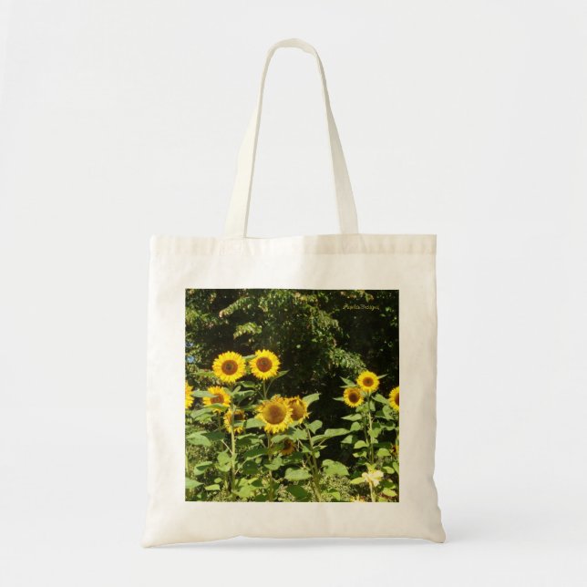 Sonnenblume-Tasche Tragetasche (Vorne)