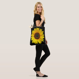 Sonnenblume-Taschen-Tasche ganz über Druck