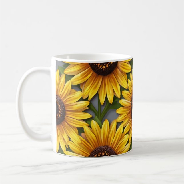 Sonnenblume Tasse (Links)