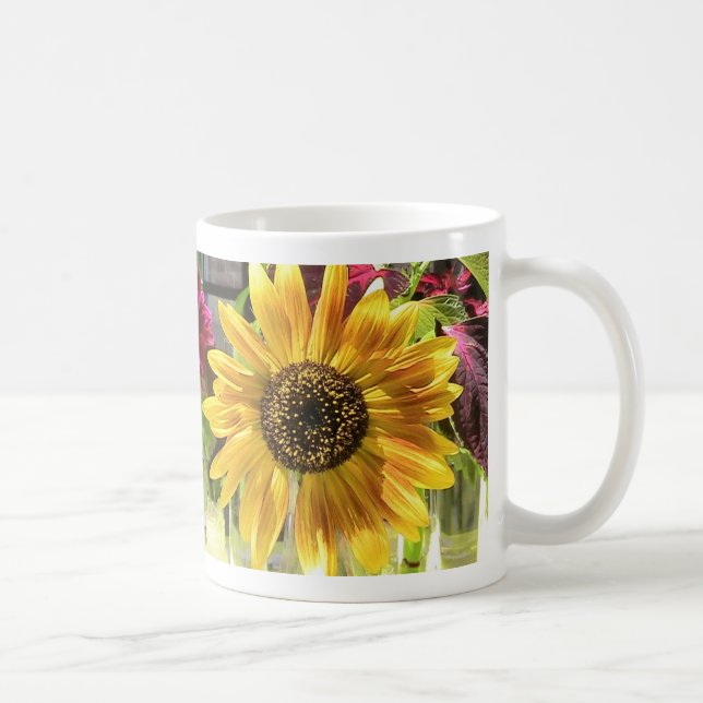 Sonnenblume Tasse (Rechts)