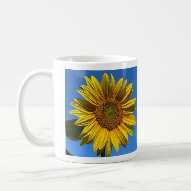 Sonnenblume - Tasse (Links)