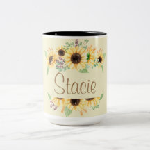Sonnenblume Tasse