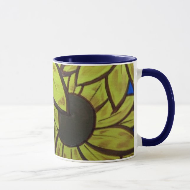 "Sonnenblume " Tasse (Rechts)