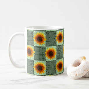 Sonnenblume-Tasse Tasse