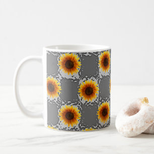 Sonnenblume-Tasse Tasse
