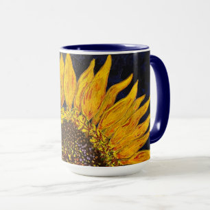 Sonnenblume-Tasse Tasse