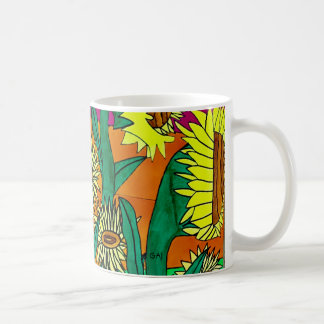 Sonnenblume-Tasse Tasse