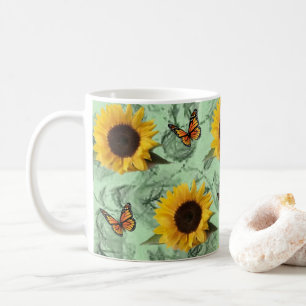 Sonnenblume-Tasse Tasse