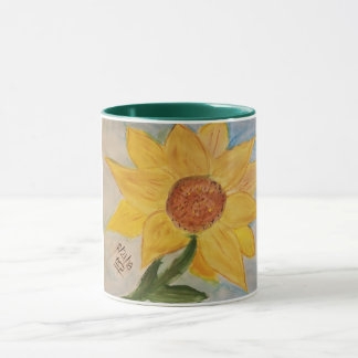 Sonnenblume-Tasse Tasse