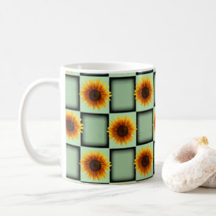 Sonnenblume-Tasse Tasse
