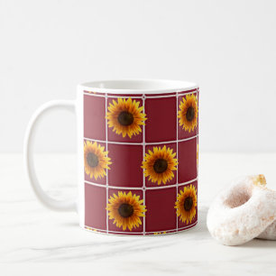 Sonnenblume-Tasse Tasse