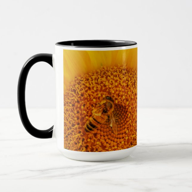 Sonnenblume-Tasse Tasse (Links)