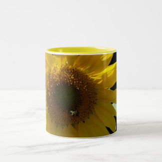 Sonnenblume-Tasse Zweifarbige Tasse