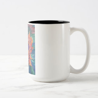 Sonnenblume-Tasse Zweifarbige Tasse