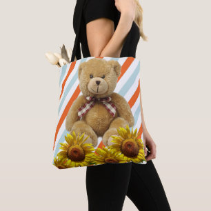 Sonnenblume Teddy Bear Tasche
