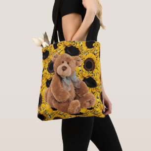 Sonnenblume Teddy BearTote