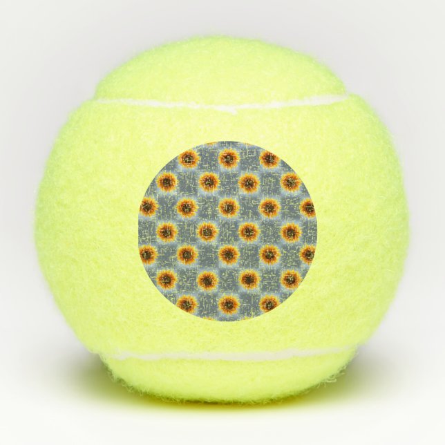 Sonnenblume Tennis Ball (Vorderseite)