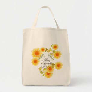 Sonnenblume Tragetasche