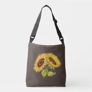 Sonnenblume Tragetaschen Mit Langen Trägern