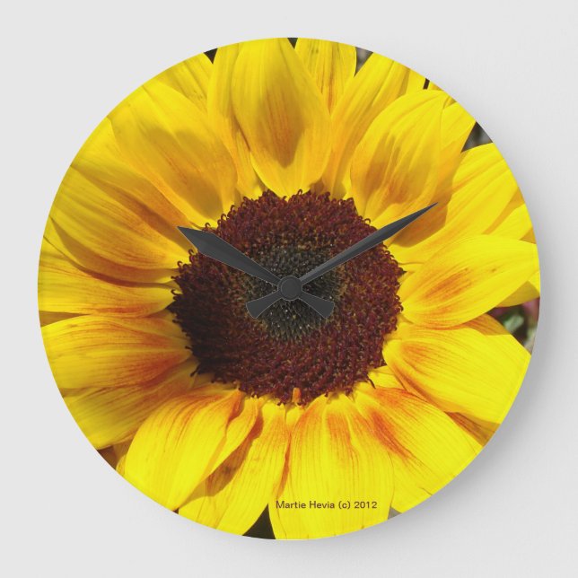 Sonnenblume Uhr (Vorderseite)
